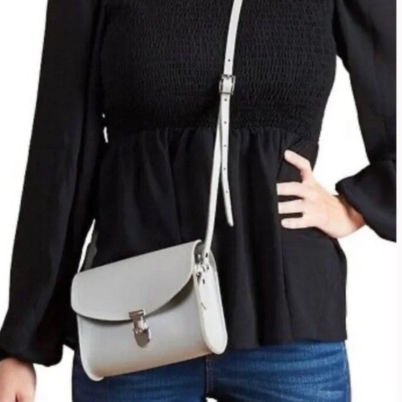 Cambridge Satchel Company Push Lock Medium in Stone - Picture 1 of 6